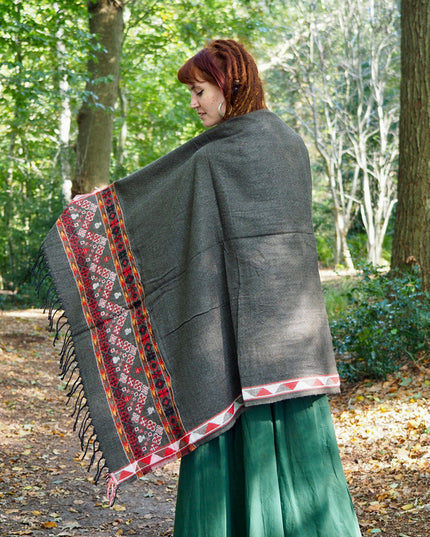 Shawl Fleece Brown