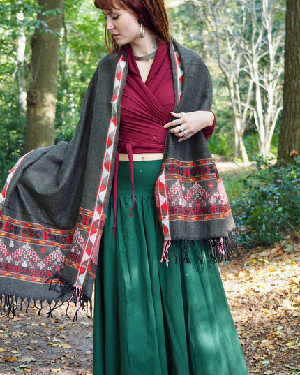 Shawl Fleece Brown