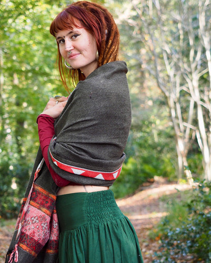 Shawl Fleece Brown