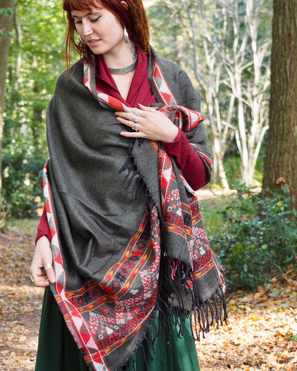 Shawl Fleece Brown