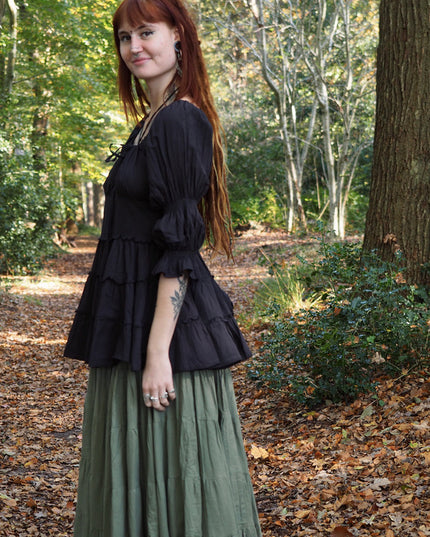 Boho Blouse Zwart