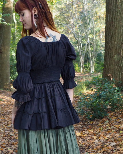 Boho Blouse Zwart