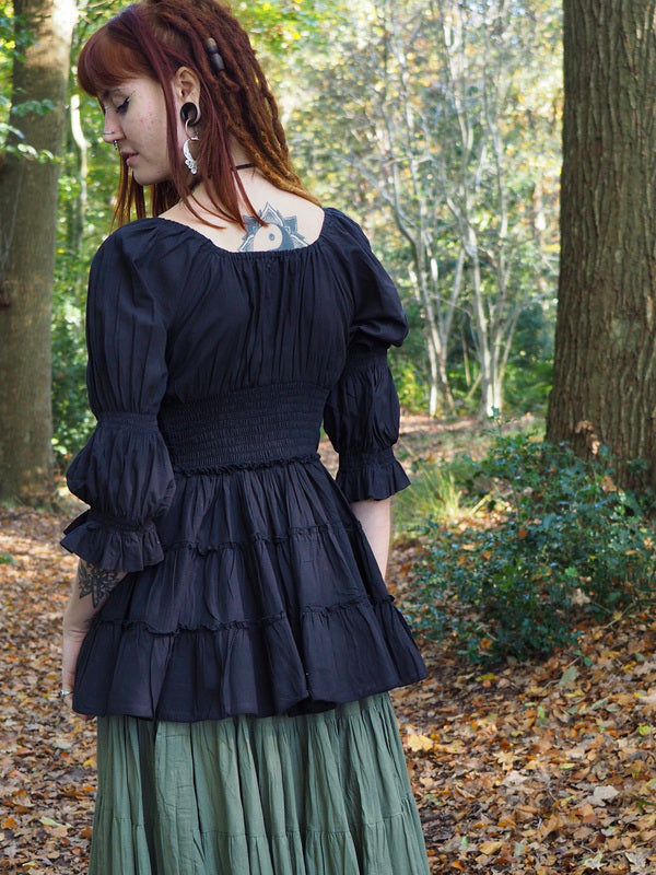 Boho Blouse Zwart