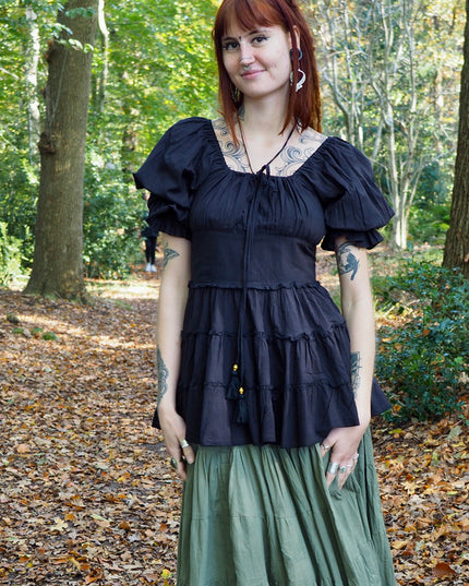 Boho Blouse Zwart