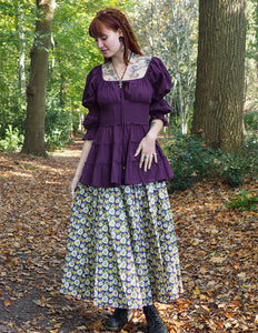 Boho Blouse Paars