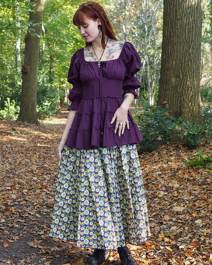 Boho Blouse Paars