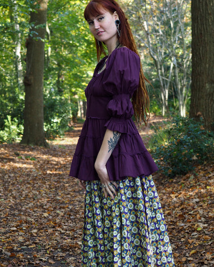 Boho Blouse Paars