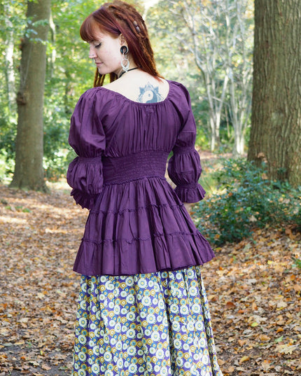 Boho Blouse Paars