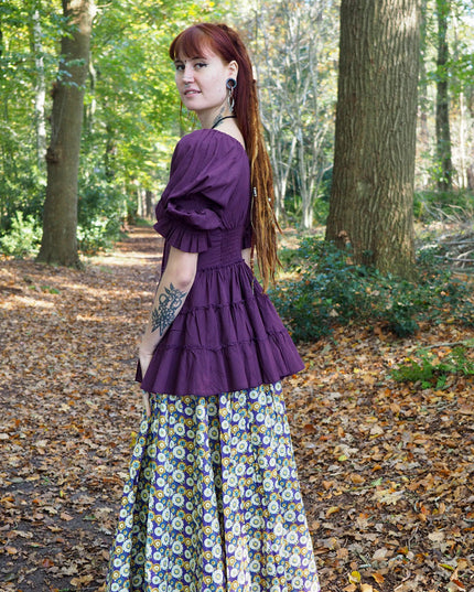 Boho Blouse Paars