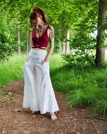 Happy Wanderer Broek (rok) Wit