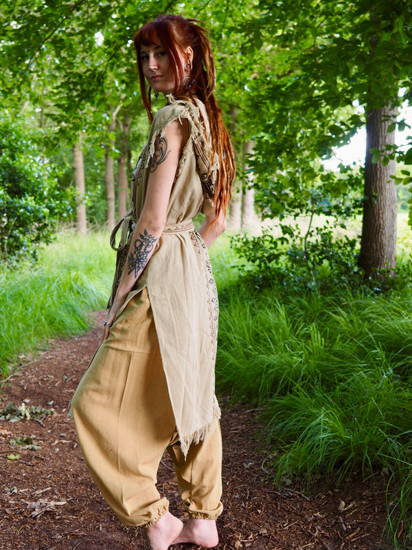 Soul wrap kimono Licht bruin