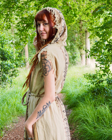 Soul wrap kimono Licht bruin
