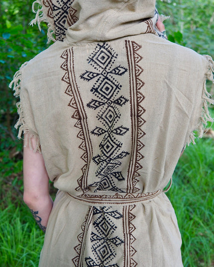 Soul wrap kimono Licht bruin
