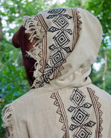 Soul wrap kimono Licht bruin