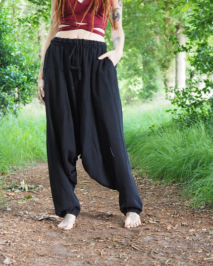 Harmonia Harem Pant Maroon Red