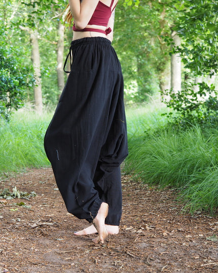Harmonia Harem Pant Maroon Red
