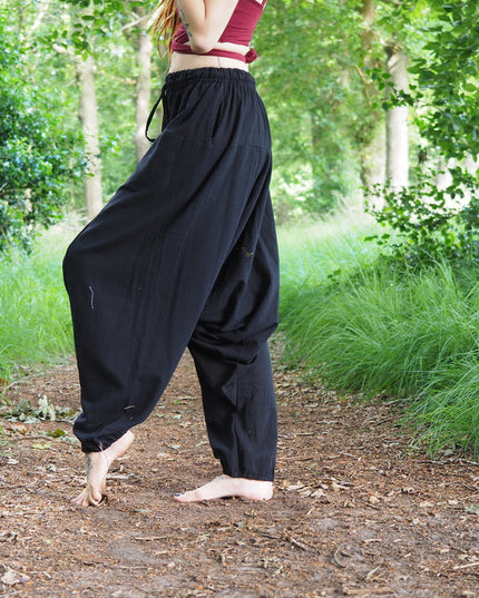 Harmonia Harem Pant Maroon Red
