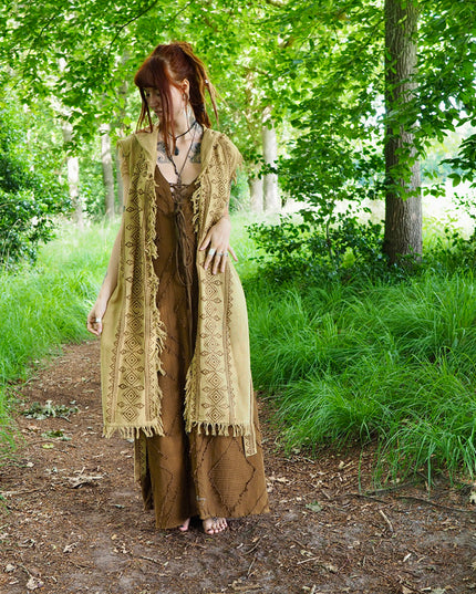 Soul wrap kimono Camel