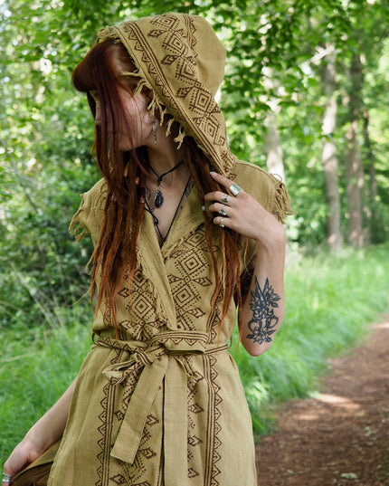 Soul wrap kimono Camel