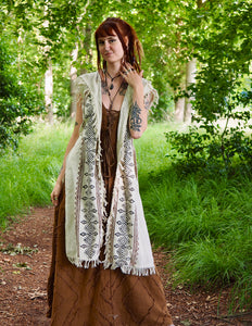 Soul wrap kimono Gebroken Wit
