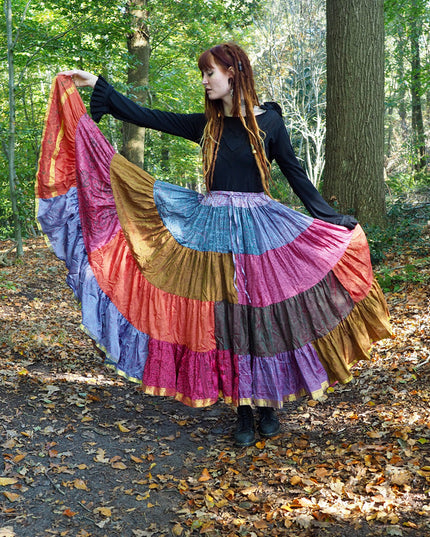 Zijden Gypsy Rok 420