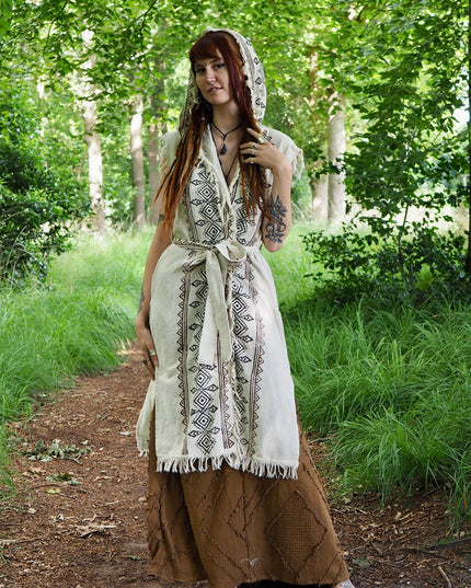 Soul wrap kimono Gebroken Wit