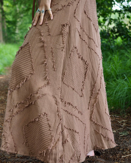 Ancient Whispers Summer Dress Dark Green