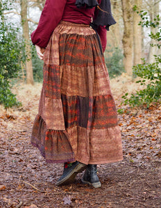 Tie Dye Zijden Rok 288