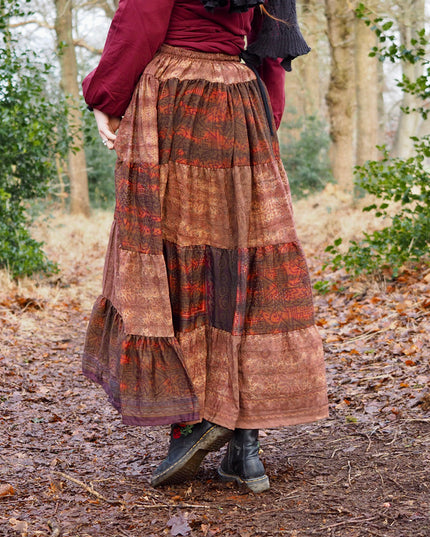 Tie Dye Zijden Rok 288