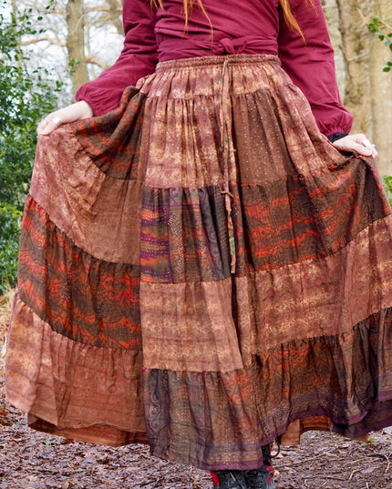 Tie Dye Zijden Rok 288