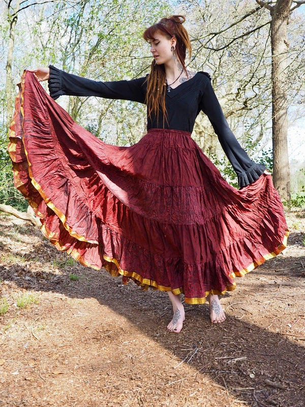 Zijden Gypsy Rok 133