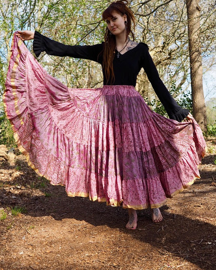 Silk Gypsy Skirt 205