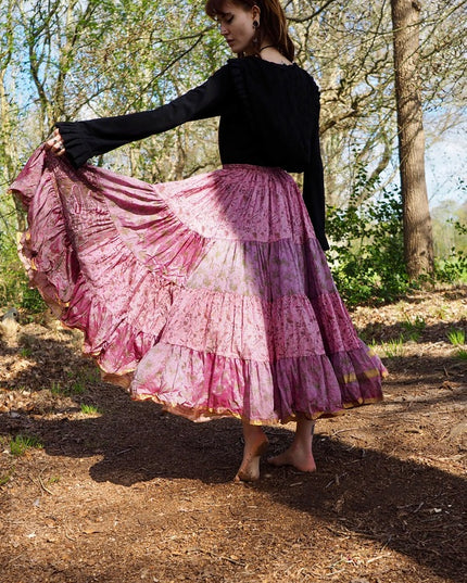 Silk Gypsy Skirt 205