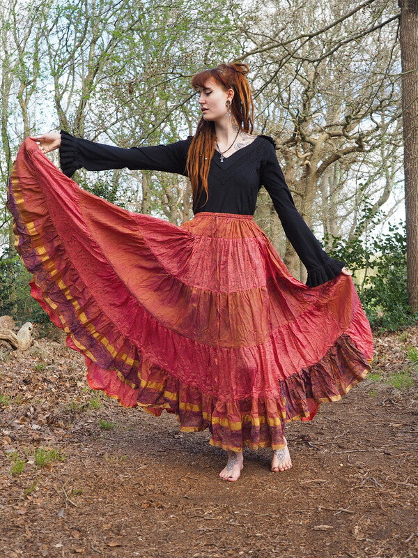 Zijden Gypsy Rok 140