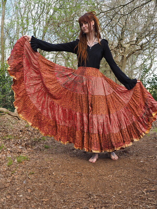Zijden Gypsy Rok 154