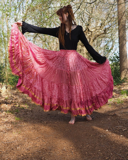 Silk Gypsy Skirt 205