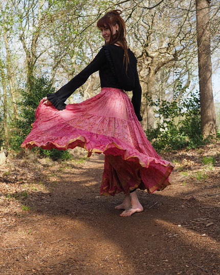 Silk Gypsy Skirt 205