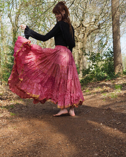Silk Gypsy Skirt 205