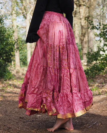 Silk Gypsy Skirt 205