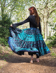 Tie Dye Zijden Rok 198