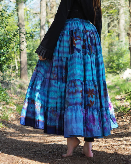 Tie Dye Zijden Rok 208
