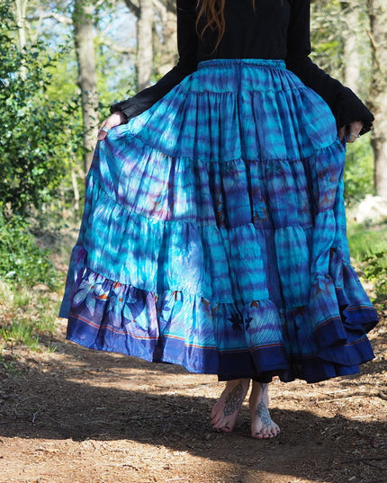Tie Dye Zijden Rok 208
