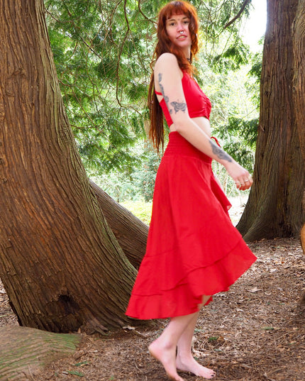 Ibiza Flamenco Rok Knalrood