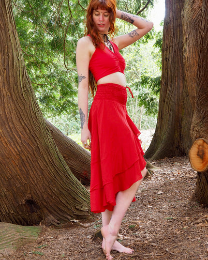 Ibiza Flamenco Rok Knalrood