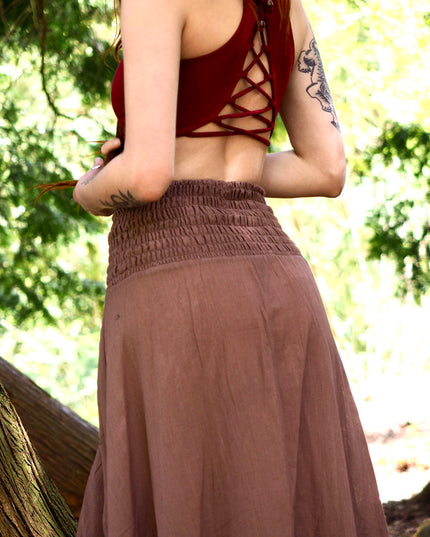 Bratop Lagherta Marroon Rood