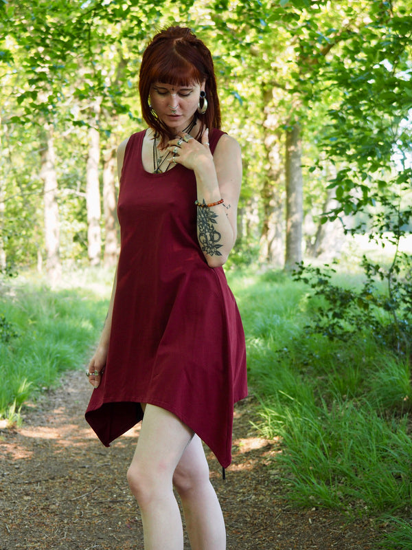Great Top Marroon Rood