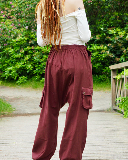 Harem broek Warm Bruin