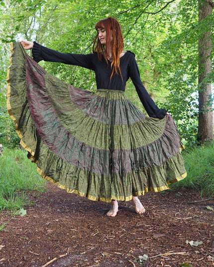 Zijden Gypsy Rok 330
