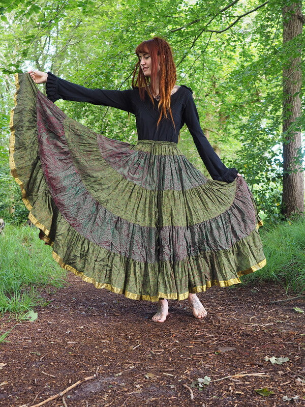 Zijden Gypsy Rok 330