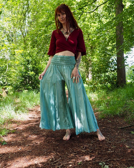 Happy Wanderer Pants (skirt) Moss Green 